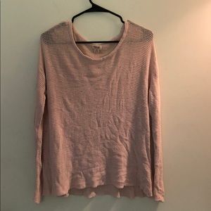 Pink sweater